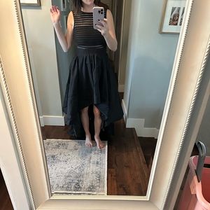 Black formal dress